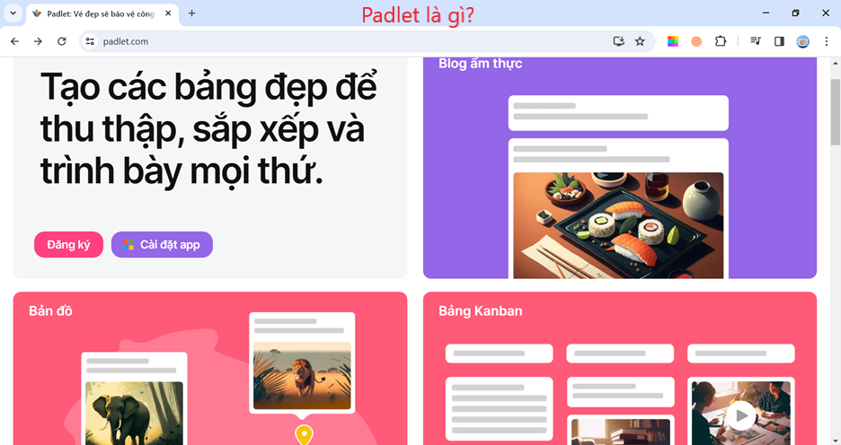 1. Padlet là gì?